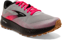 BROOKS Women's Catamount (098 - Alloy/Pink/Black) -THE OFFICE PARTY EDIT SHOP 7E3C99E8 1FC3 4E41 B0FD 597589E53878
