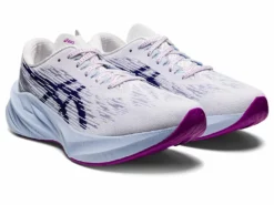 Asics Women’s Novablast 3 (100 - White/Dive Blue) -THE OFFICE PARTY EDIT SHOP 805D0FBF 1774 44CF 886D 31D6F74B10E0