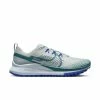 Nike Men’s React Pegasus Trail 4 (005 - Light Silver/Mineral Teal/Racer Blue)