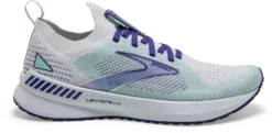 BROOKS Women’s Levitate Stealthfit GTS 5 (127 - White/Navy Blue/Yucca)
