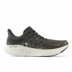 New Balance Women's Fresh Foam X 1080v12 (P - Blacktop/Green Aura/Bleach Blue)