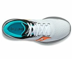 Saucony Men’s Ride 16 (85 - White/Gravel) -THE OFFICE PARTY EDIT SHOP 9911e8fc62714be2aac8a580b4b11086 other other