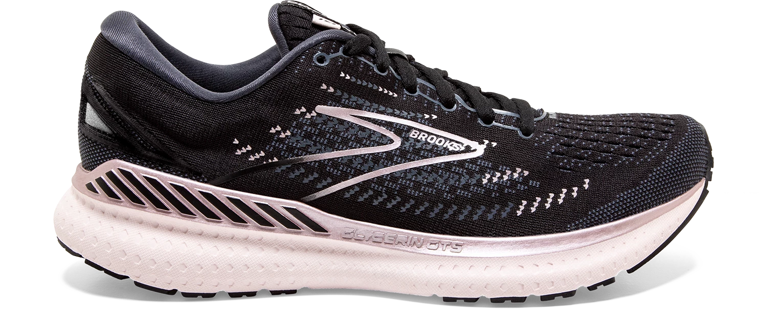 BROOKS Women's Glycerin GTS 19 (074 - Black/Ombre/Metallic) 1 BROOKS Women's Glycerin GTS 19 (074 - Black/Ombre/Metallic)