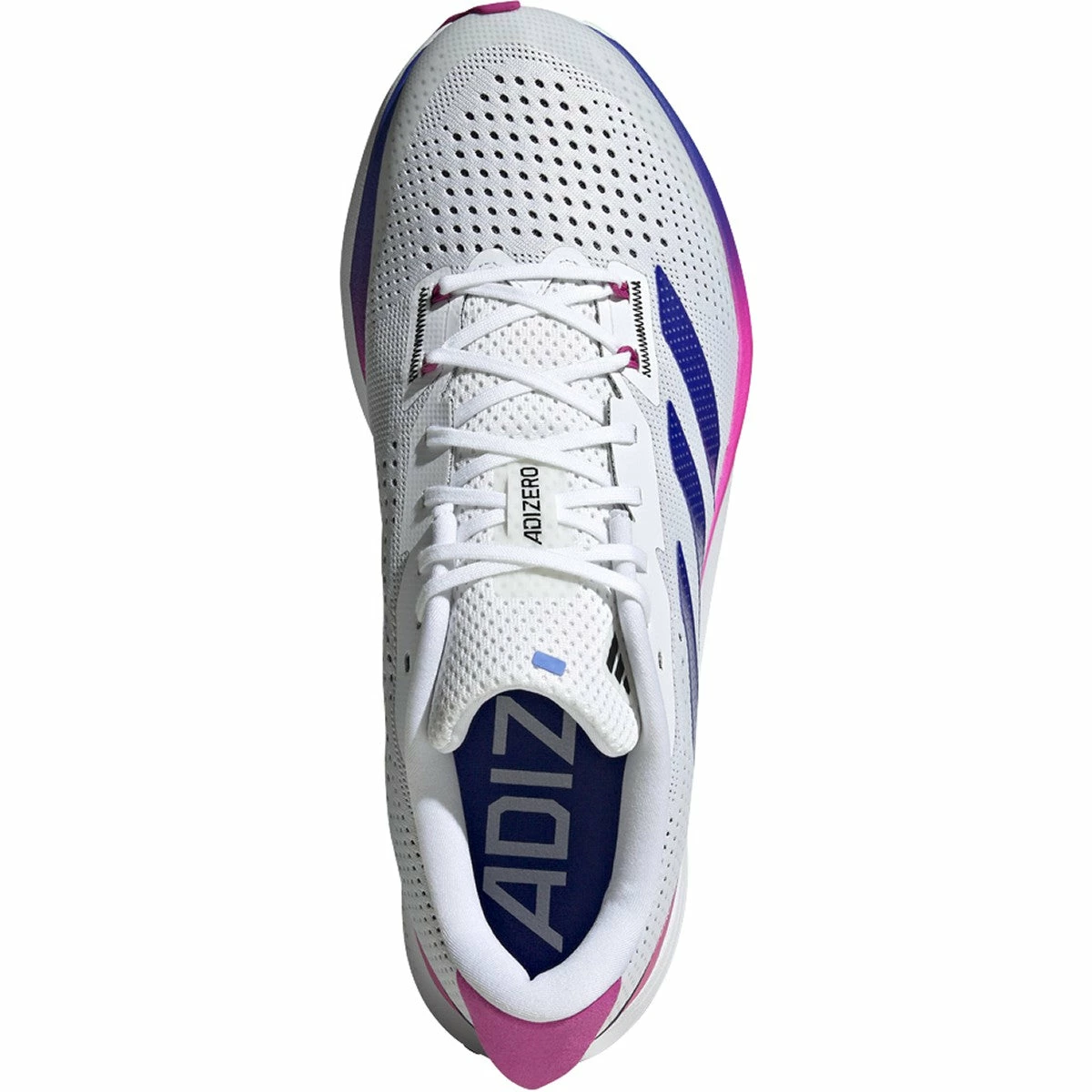 ADIDAS Men’s Adizero SL (Footwear White/Lucid Blue/Lucid Fuchsia) 2 ADIDAS Men’s Adizero SL (Footwear White/Lucid Blue/Lucid Fuchsia) - Image 2