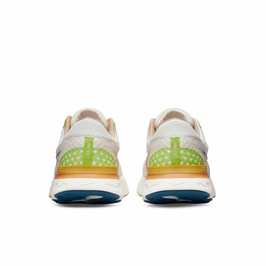 Nike Men’s React Infinity Run Flyknit 3 (141 - Sail/Rift Blue/Sail/Hot Curry) 5 Nike Men’s React Infinity Run Flyknit 3 (141 - Sail/Rift Blue/Sail/Hot Curry) - Image 5