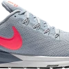 Nike Men's Zoom Structure 22 (405 - Obsidian Mist/Bright Crimson)