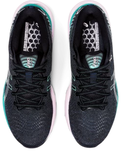 Asics Women's Gel-Cumulus 24 (Black/Sage) -THE OFFICE PARTY EDIT SHOP AB25E62C 6860 4C96 BB9D 1F922E28709C
