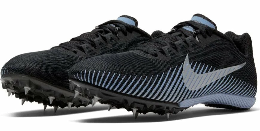 Nike Unisex Zoom Rival M 9 (004 - Black/Metallic Silver-Indigo Fog) 5 Nike Unisex Zoom Rival M 9 (004 - Black/Metallic Silver-Indigo Fog) - Image 5
