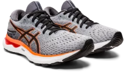 Asics Men’s Gel-Nimbus 24 (020 - Sheetrock/Shocking Orange) -THE OFFICE PARTY EDIT SHOP B0291023 3876 427B B6F8 0A67B3972B0E