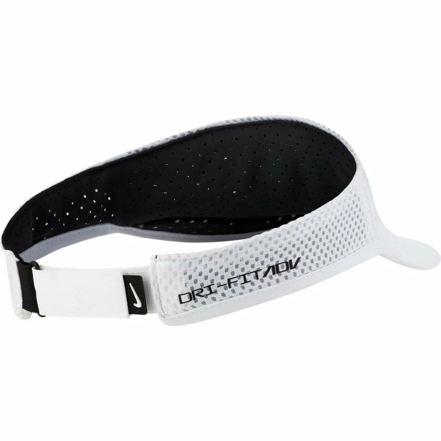 Nike Women’s DRI-FIT Aerobill Visor (100 - White) 2 Nike Women’s DRI-FIT Aerobill Visor (100 - White) - Image 2
