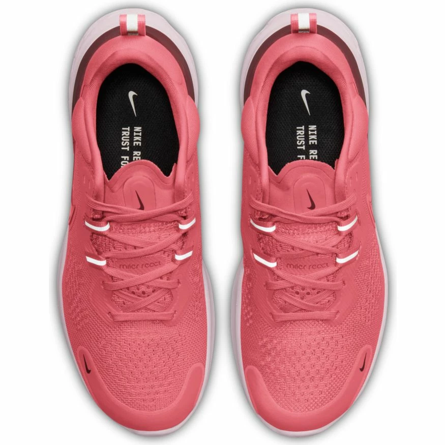 Nike Women's React Miler 2 (600 - Archaeo Pink/Dark Beetroot/Barely Pink) 4 Nike Women's React Miler 2 (600 - Archaeo Pink/Dark Beetroot/Barely Pink) - Image 4