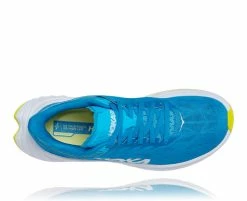 Hoka Women’s Carbon X 2 (DBCTR - Diva Blue/Citrus) -THE OFFICE PARTY EDIT SHOP BE1327FD 65C7 408C B087 D670F4567B9B