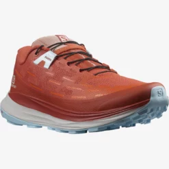 Salomon Women's Ultra Glide (Mecca Orange / Red Orange / Crystal Blue Size) -THE OFFICE PARTY EDIT SHOP BF125394 488A 447C 995C C8AEED546C5E