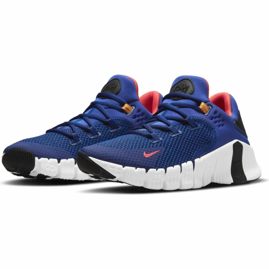 Nike Men's Free METCON 4 (448 - Deep Royal Blue/Magic Ember/Black/White) 3 Nike Men's Free METCON 4 (448 - Deep Royal Blue/Magic Ember/Black/White) - Image 3