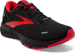 BROOKS Men's Ghost 14 GTX (004 - Black/Blackened Pearl/High Risk Red) -THE OFFICE PARTY EDIT SHOP C2F6EE61 6AD8 4A08 B758 91B3E29F656C