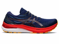 Asics Men's Gel-Kayano 29 (401 - Deep Ocean/Cherry Tomato)