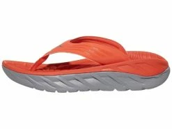 Hoka Men's Ora Recovery Flip (MRWDV - Mandarin Red/dove)