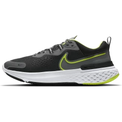 Nike Men's React Miler 2 (002 - Smoke Grey/Volt-Black)