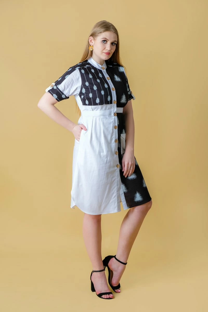 Mamicha Noir Shirt Dress 4 Mamicha Noir Shirt Dress - Image 4