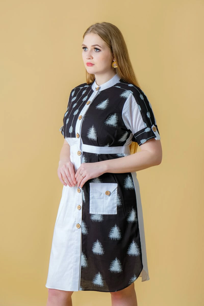 Mamicha Noir Shirt Dress 5 Mamicha Noir Shirt Dress - Image 5