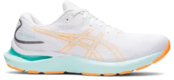 Asics Women's Gel-Cumulus 24 (100 - White/Orange Pop)