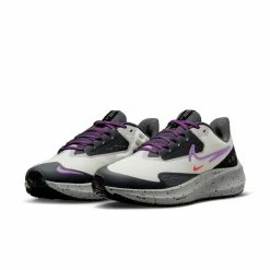 Nike Women’s Air Zoom Pegasus 39 Shield (003 - Light Bone/Vivid Purple/Cobblestone) -THE OFFICE PARTY EDIT SHOP D179EACA DC18 44B0 AF38 B554EE191549