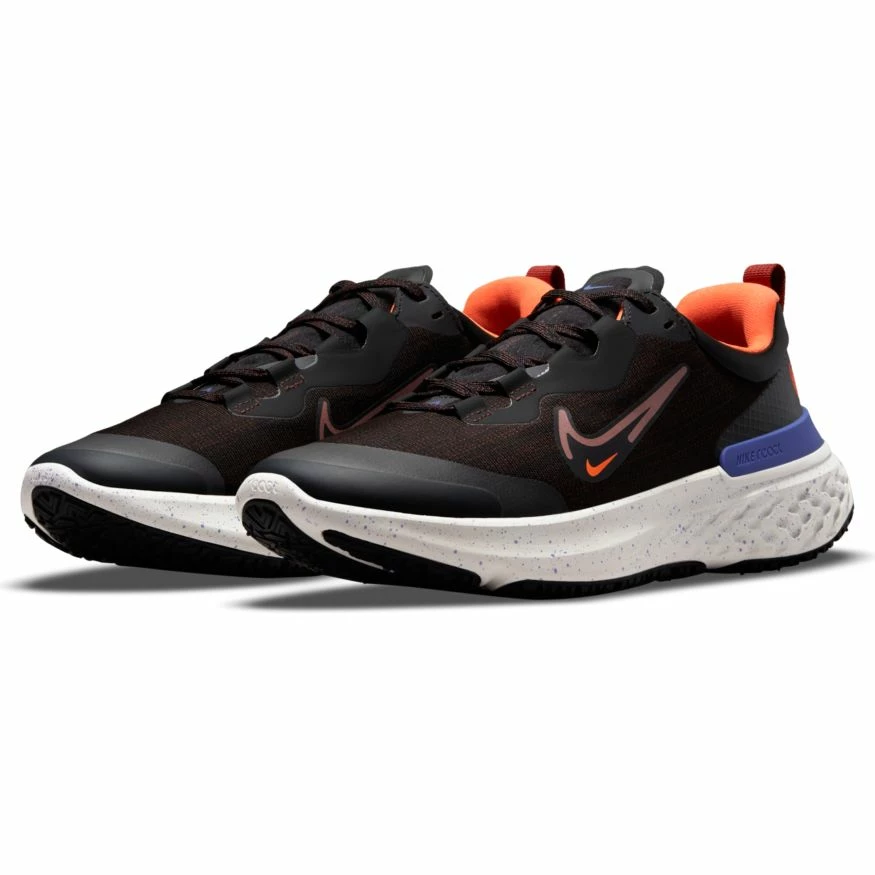 Nike Men's React Miler 2 Shield (003 - Black/Redstone/Total Orange/Indigo Burst) 3 Nike Men's React Miler 2 Shield (003 - Black/Redstone/Total Orange/Indigo Burst) - Image 3