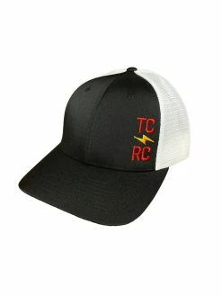 TC Running Co TCRC Block Bolt Performance Trucker Cap (Black)
