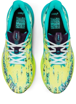 Asics Women's Noosa Tri 14 (750 - Safety Yellow/Soothing Sea) -THE OFFICE PARTY EDIT SHOP D61DD7CE 5CDC 4002 BCBB 54CE315E38BC
