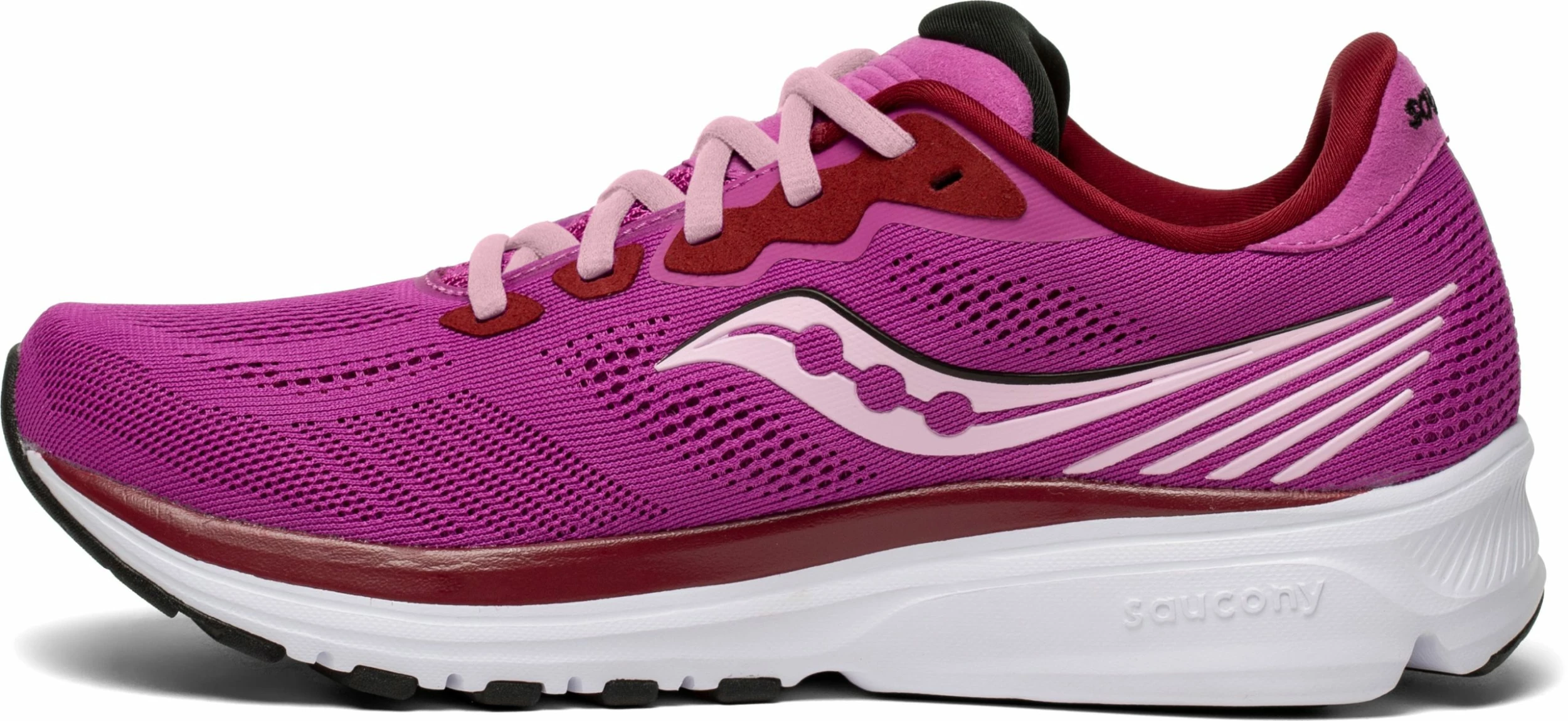 Saucony Women's Ride 14 (30 - Razzle/Fairytale) 2 Saucony Women's Ride 14 (30 - Razzle/Fairytale) - Image 2