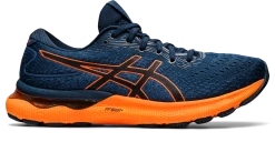 Asics Men’s Gel-Nimbus 24 (402 - French Blue/Shocking Orange)
