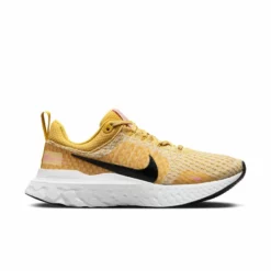 Nike Women's React Infinity 3 (700 - Wheat Gold/Black/Pink Spell/Light Cream)