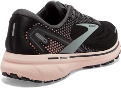 BROOKS Women's Ghost 14 (026 - Black/Pearl/Peach) -THE OFFICE PARTY EDIT SHOP E3441507 42FC 4E30 8295 3DB896325945