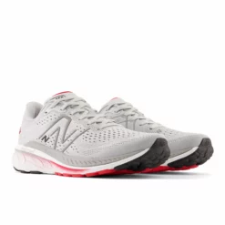 New Balance Men’s Fresh Foam X 860 V13 (S - Light Aluminum/True Red) -THE OFFICE PARTY EDIT SHOP E662F2A4 1BC0 4958 991D BEB6C5AB1B7B