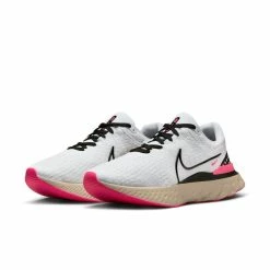 Nike Men’s React Infinity Run Flyknit 3 (101 - White/Black/Pearl White/Hyper Pink) -THE OFFICE PARTY EDIT SHOP E6730011 D80F 462C B6B7 0E83D094F415
