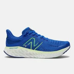 New Balance Men's Fresh Foam X 1080v12 (S - Blue/Green Apple/Vibrant Spring)