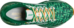 BROOKS Men's Ghost 15 “Run Lucky” (371 - Green/White/Orange) -THE OFFICE PARTY EDIT SHOP EDB54A67 B478 4A36 9DB7 D0BEAB5BE17D