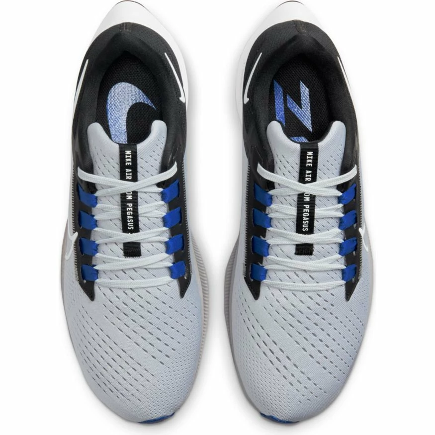 Nike Men's Zoom Pegasus 38 (006 - Wolf Grey/White/Black/Hyper Royal) 4 Nike Men's Zoom Pegasus 38 (006 - Wolf Grey/White/Black/Hyper Royal) - Image 4