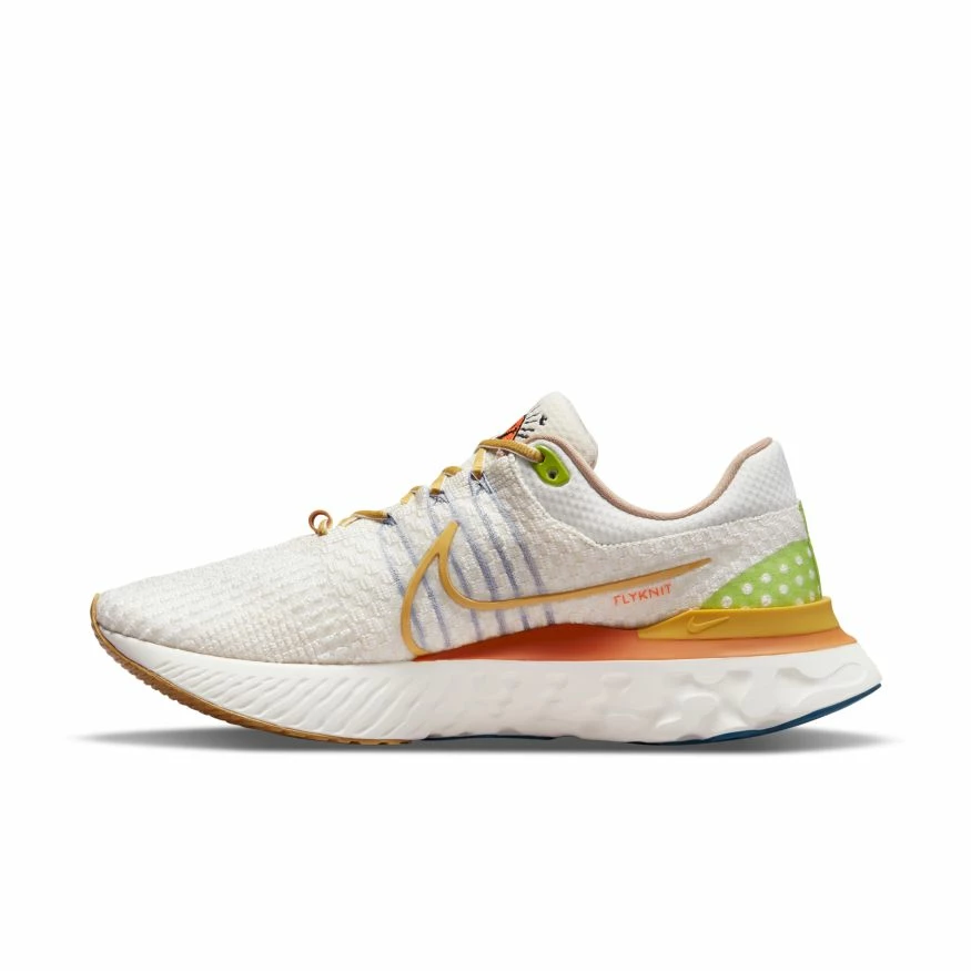 Nike Men’s React Infinity Run Flyknit 3 (141 - Sail/Rift Blue/Sail/Hot Curry) 1 Nike Men’s React Infinity Run Flyknit 3 (141 - Sail/Rift Blue/Sail/Hot Curry)