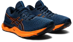 Asics Men’s Gel-Nimbus 24 (402 - French Blue/Shocking Orange) -THE OFFICE PARTY EDIT SHOP FDCC8DAE 2325 4C15 A185 D99391030D1A