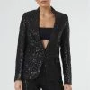 Hem’d Magda Black Sequin Blazer