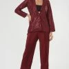 Hem’d Zula Maroon Sequin Blazer