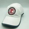 TC Running Co TCRC Power Strike Laser Vented Lite Cap (White/Grey)