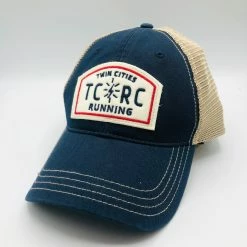 TC Running Co TCRC "Felt Patch" Trucker Hat (Navy/Khaki)