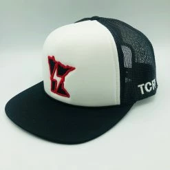 TC Running Co TCRC MN Bolt Foamie Trucker Cap (Red/White/Black)