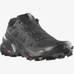 Salomon Men's Speedcross 6 (Black/Black/Phantom) -THE OFFICE PARTY EDIT SHOP L41737900 d879113ca397f7dde833dbebc1bc2810