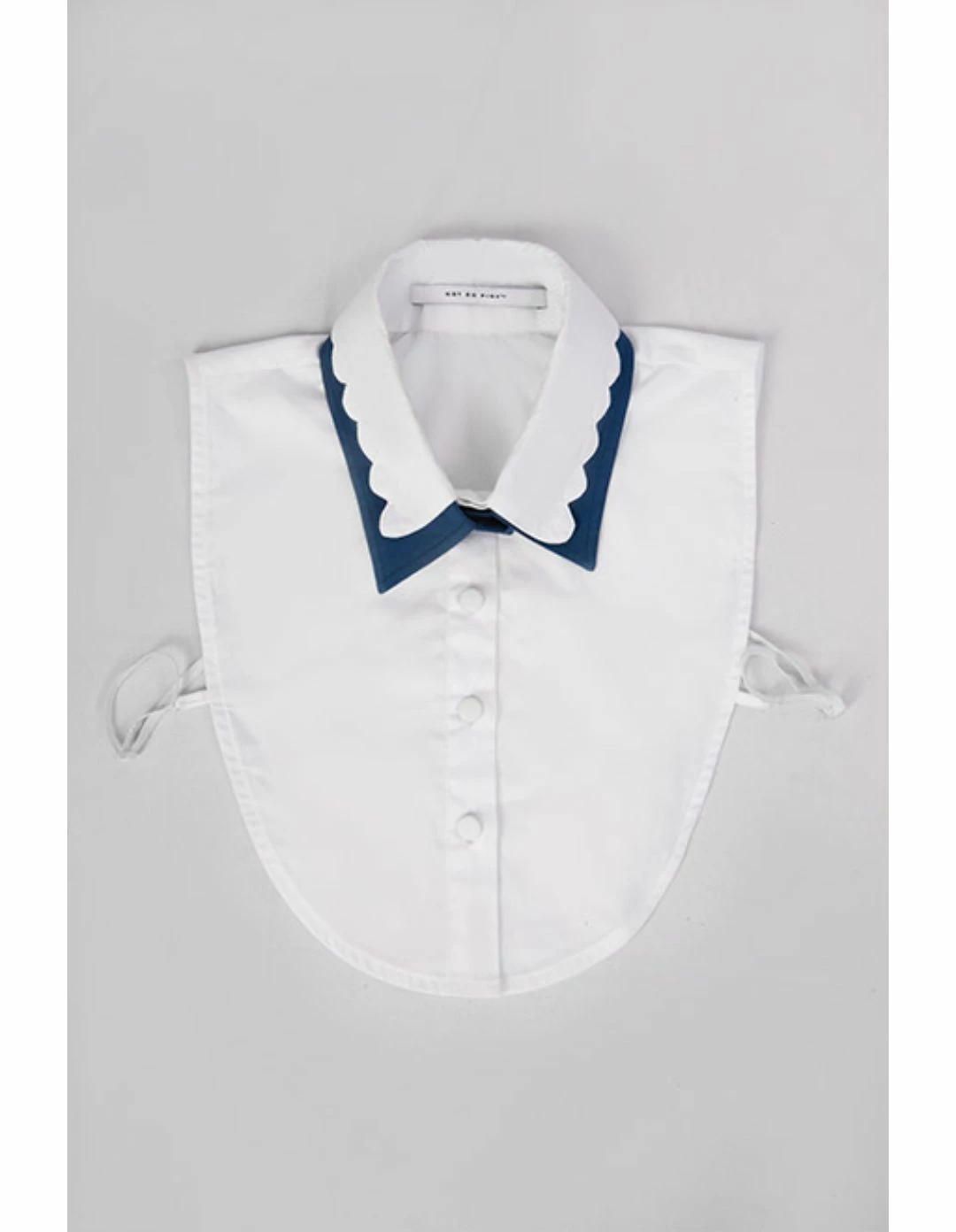 Not So Pink White Detachable Dual Collar 4 Not So Pink White Detachable Dual Collar - Image 4