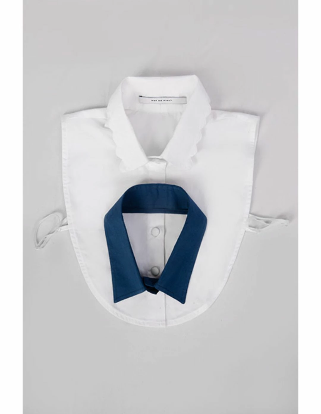 Not So Pink White Detachable Dual Collar 3 Not So Pink White Detachable Dual Collar - Image 3