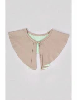 Not So Pink Green Reversible Pleated Collar -THE OFFICE PARTY EDIT SHOP NSP Collars 02 2 6ff3050c a653 4bae 9243 3a379396dcc3