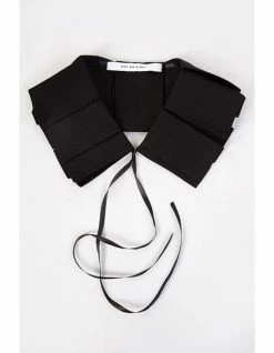 Not So Pink Black Box Pleat Front Tie Collar 7 Not So Pink Black Box Pleat Front Tie Collar -THE OFFICE PARTY EDIT SHOP NSP Collars 03 4 704c9d58 1157 45da be5e 40b1c77ff083
